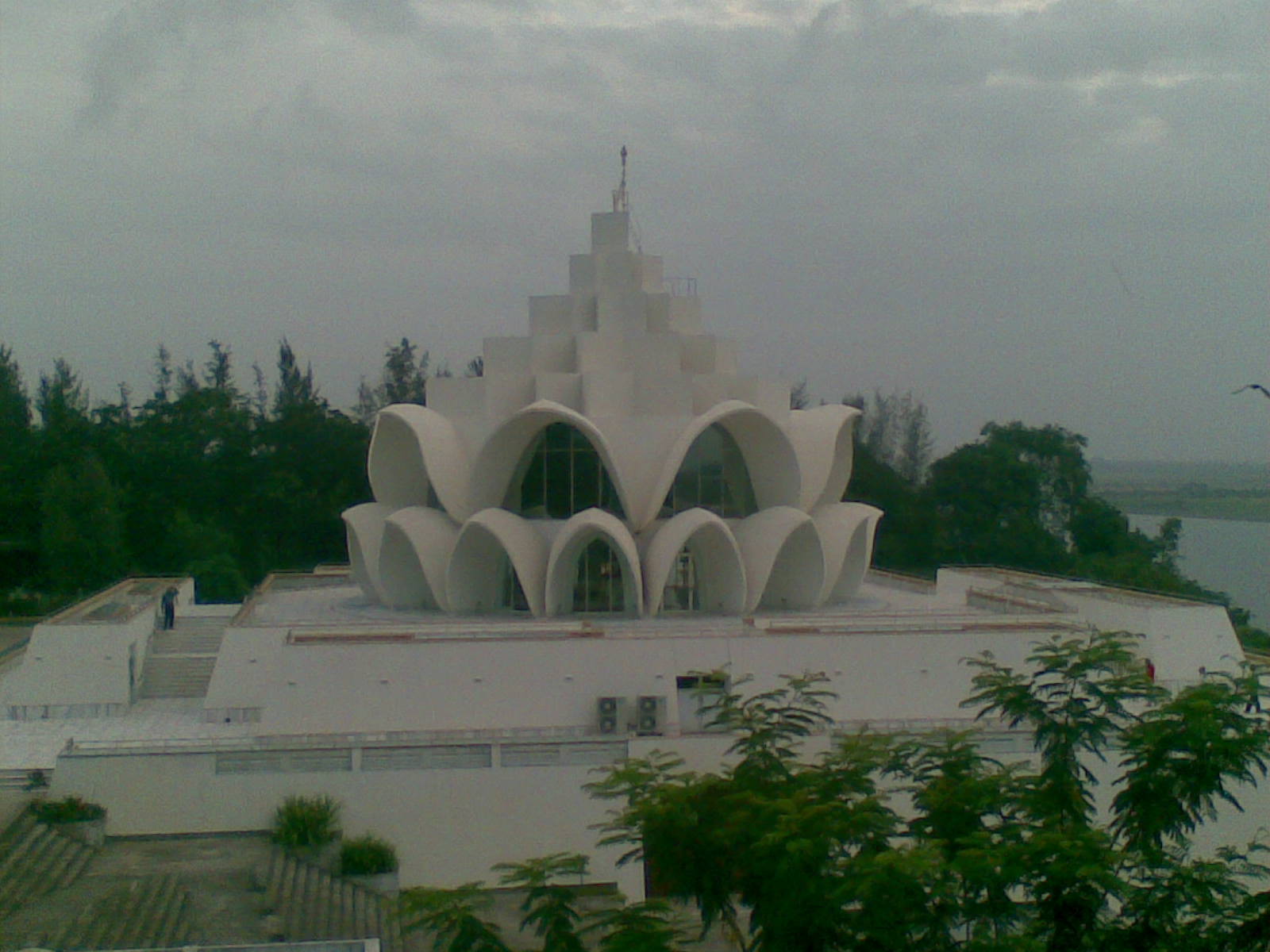 Main Temple At Ashram